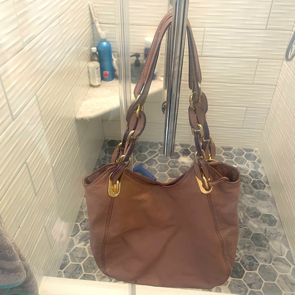Limited edition purple Michael Kors purse